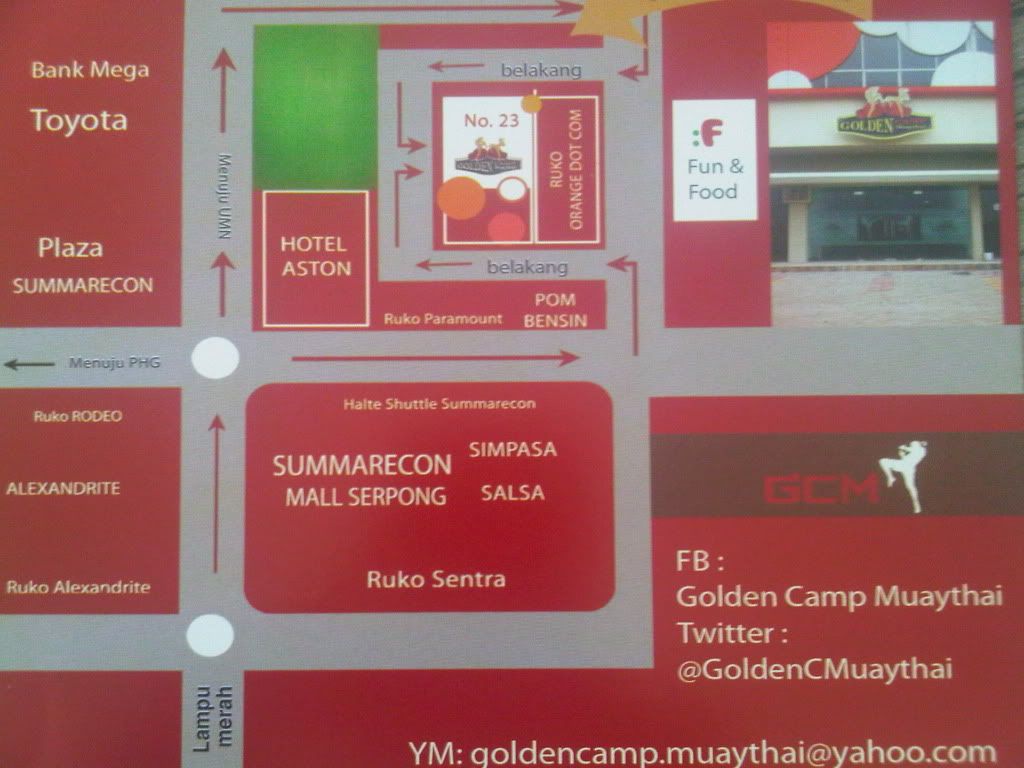 Golden camp muaythai gading serpong Tangerang 11