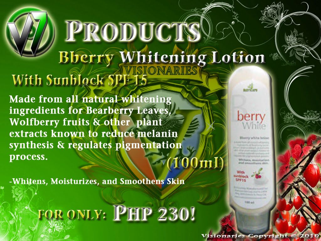 Bberry Whitening Lotion