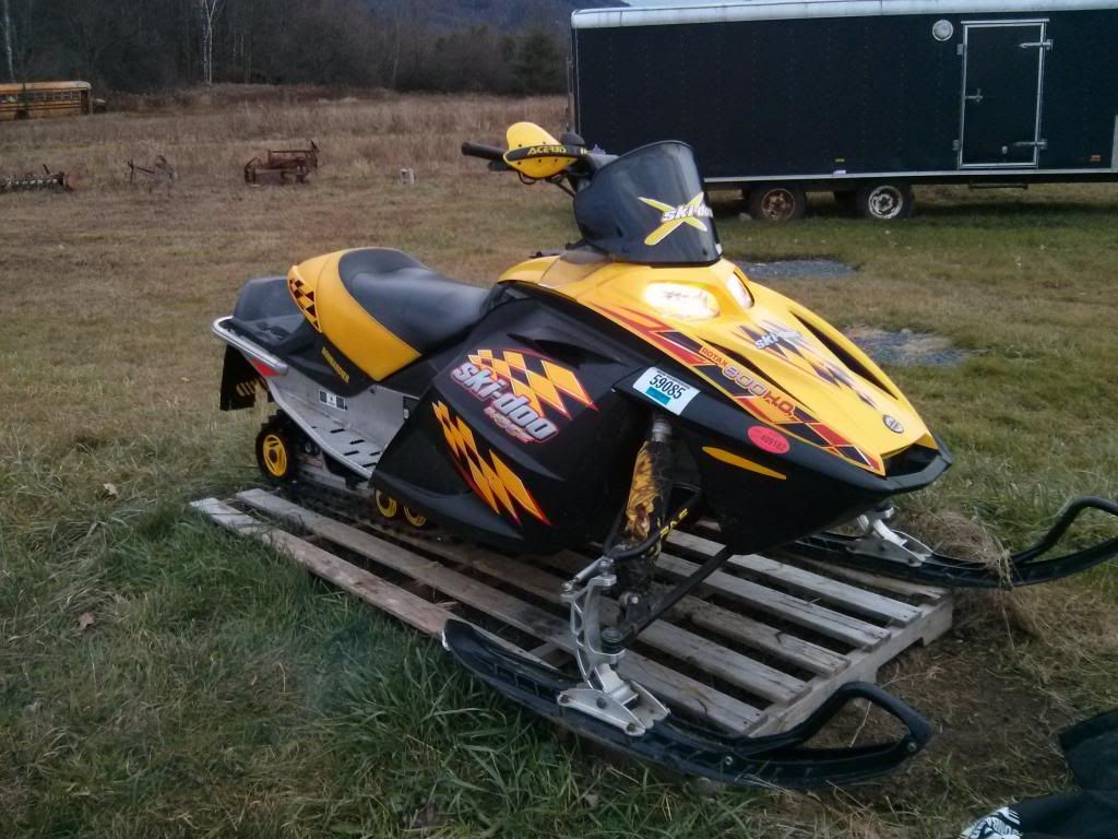 2004 MXZ 800HO 50/50 Build REV Chassis Performance and Trail Models
