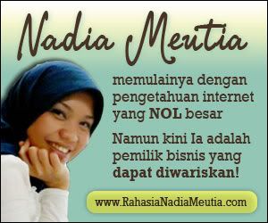 nadia meutia,sukses nadia