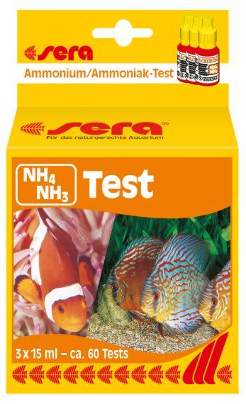 test CO2, test KH, test GH, test o2, test pH, Sera NH4/ NH3 Test Kit – Germany giá gốc