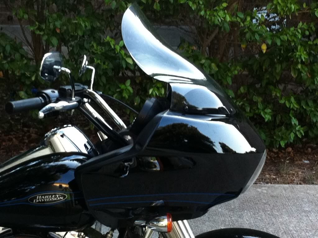 which is the better windshield Road Glide