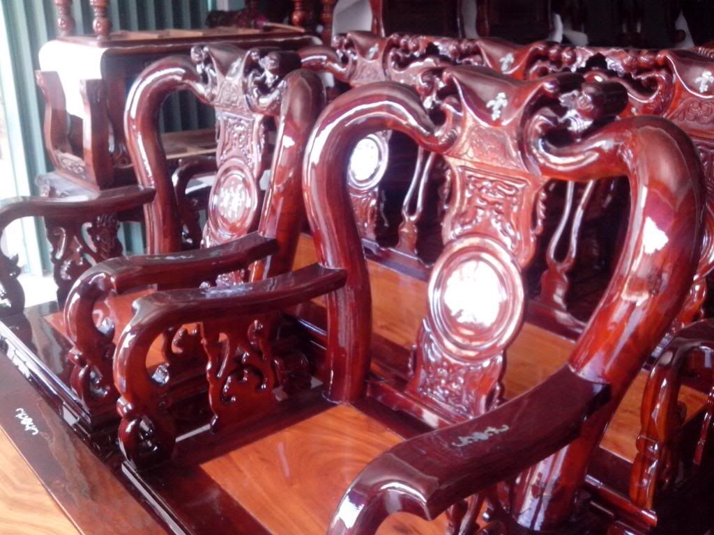 Đồ gỗ Lý sâm-Ghế Tràm hàng mới về: Triện cột 10,Nho nan vẽ tuyệt đẹp _update 9/8/2013 - 2