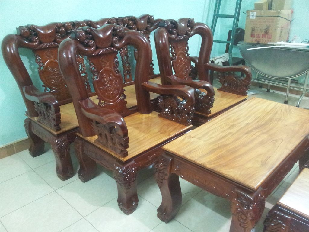 đồ gỗ Lý sâm cập nhật vài bộ ghế tuyệt đẹp,giá rẻ cho anh em 5giay - 8