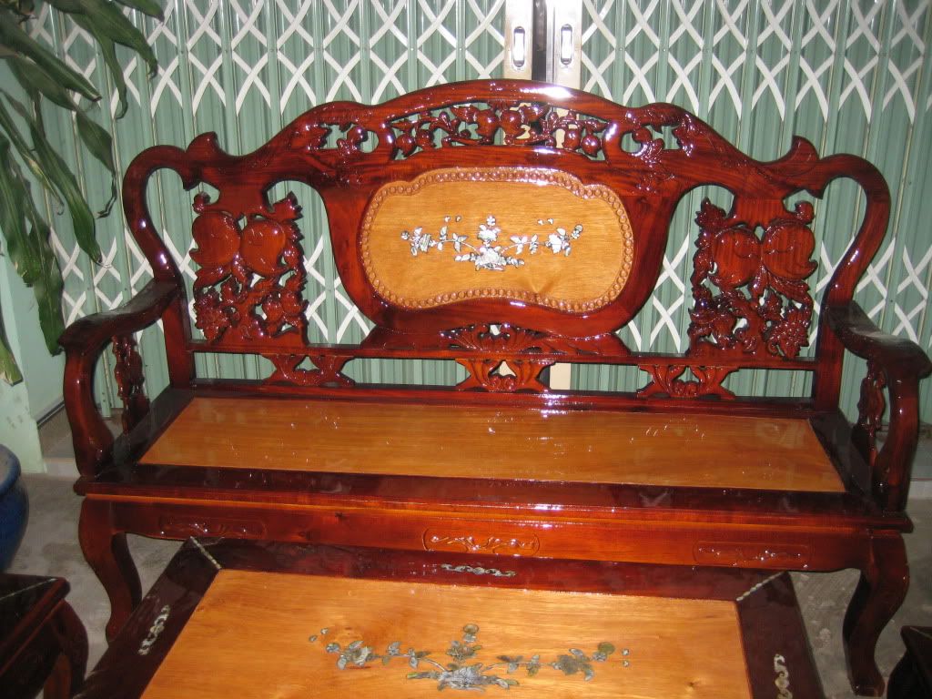 Đồ gỗ Lý sâm-Ghế Tràm hàng mới về: Triện cột 10,Nho nan vẽ tuyệt đẹp _update 9/8/2013 - 15