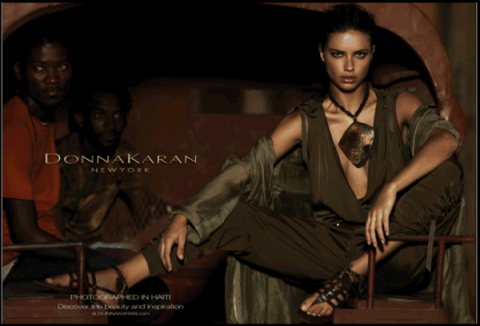 Adriana Lima in Donna Karans Spring Campaign