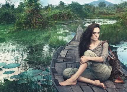 Angelina Jolie Louis Vuitton Core Values Campaign