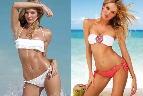 Candice Swanepoel Before and After Photoshop