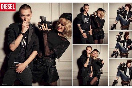 Diesel Fall 2012 Ad Campaign by Steven Meisel