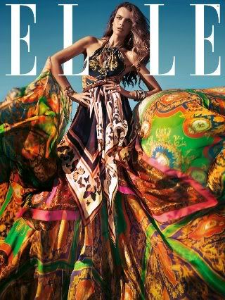 Elle Spain March 2012 Cover: Filippa Hamilton Fashion Style