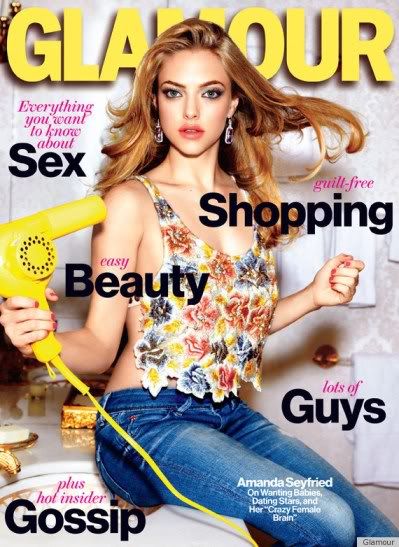 Glamour March 2012 Cover Amanda Seyfried