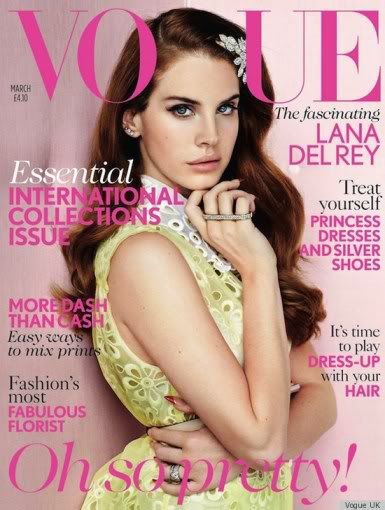 Lana Del Rey Vogue UK Cover Fashion Style