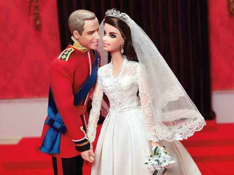 Prince William And Kate Middleton Barbie Dolls