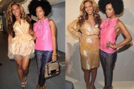 Pregnant Beyonce on Fashion Week