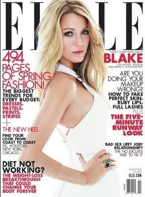 Blake Lively Elle March 2012