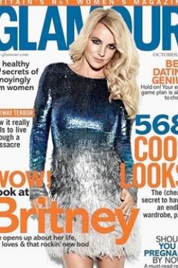 Britney Spears Glamour Magazine Cover October 2011