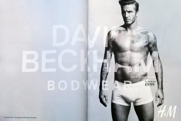 First Ad: David Beckham&#8217;s H&amp;M Underwear Line