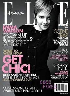 Emma Watson Elle Canada November 2011