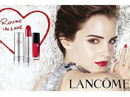 Emma Watson&#8217;s Latest Lanc&ocirc;me Ad: Rouge in Love