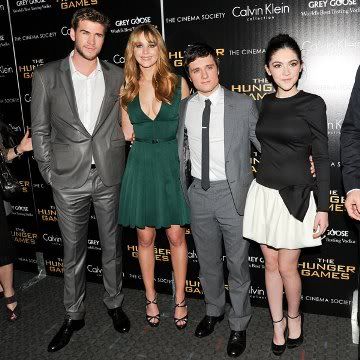 Hunger Games NYC Premiere Jennifer Lawrence Calvin Klein