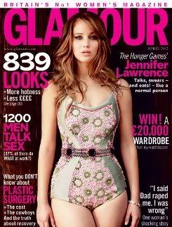 Jennifer Lawrence Glamour April 2012