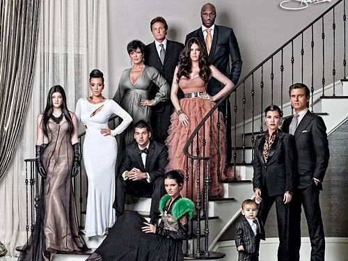 Kardashians Fashion Styles for Haute Holiday Card