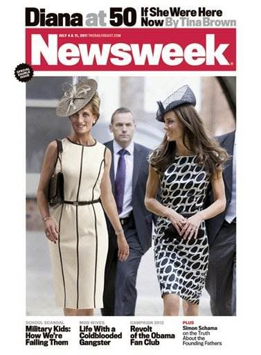 Princess Diana vs Kate Middleton on Newsweek