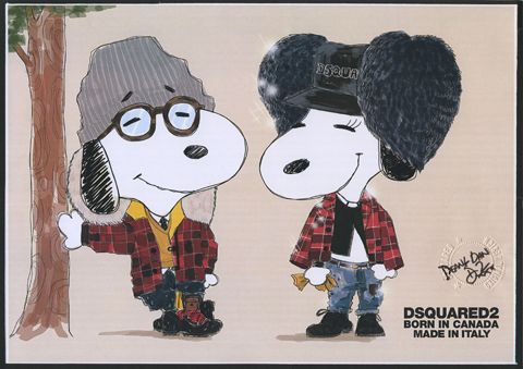Snoopy Fashion Makeover photo snoopy-fashion-exhibit-dsquared_zps7119b6d8.jpg