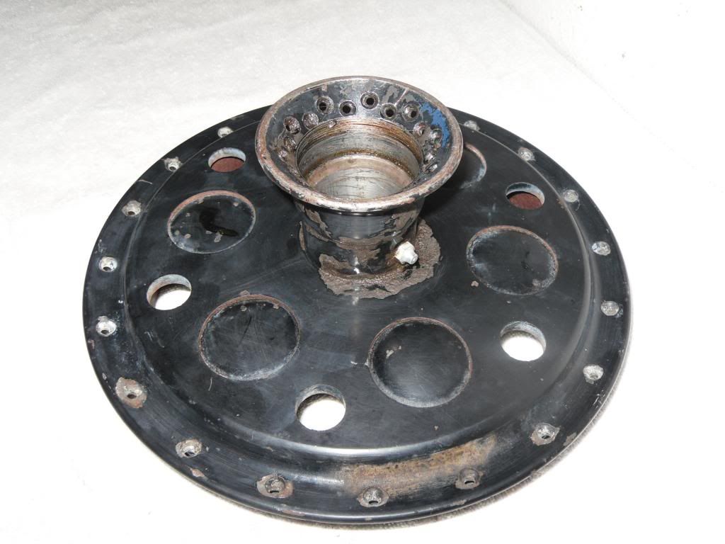 BSA FRONT WHEEL FINNED 8" BRAKE DRUM HUB 675554 GOLD STAR A10 A65