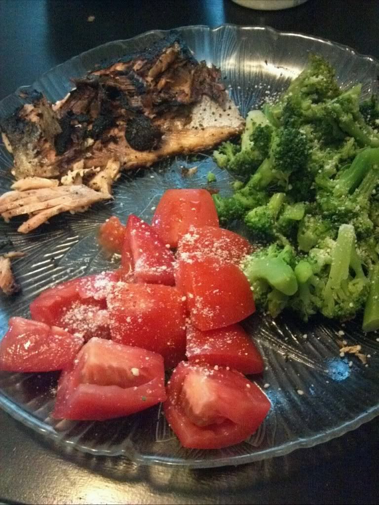 Tonight's Dinner Red Meat Alternative Salt and Pepper Salmon