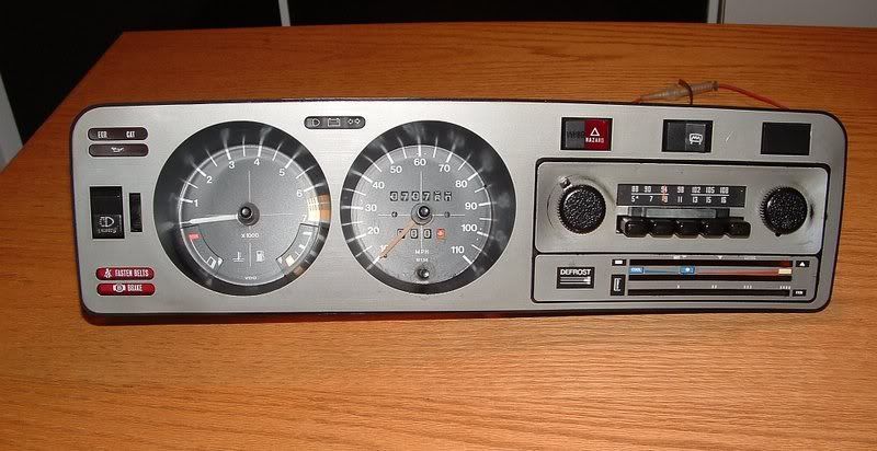 Wtb Golfscirocco Mk1 Instrument Cluster Wtb Wtb