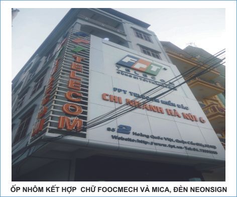 Cong ty quang cao,bien quang cao,lam bien quang cao chat lieu alumi