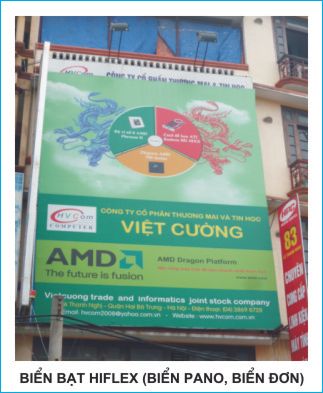 Cong ty quang cao,bien quang cao,lam bien quang cao bat hiflex