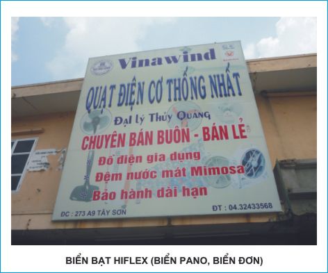 Cong ty quang cao,bien quang cao,lam bien quang cao bat hiflex