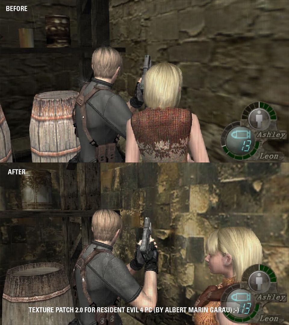 Resident Evil 4 Texture Patch