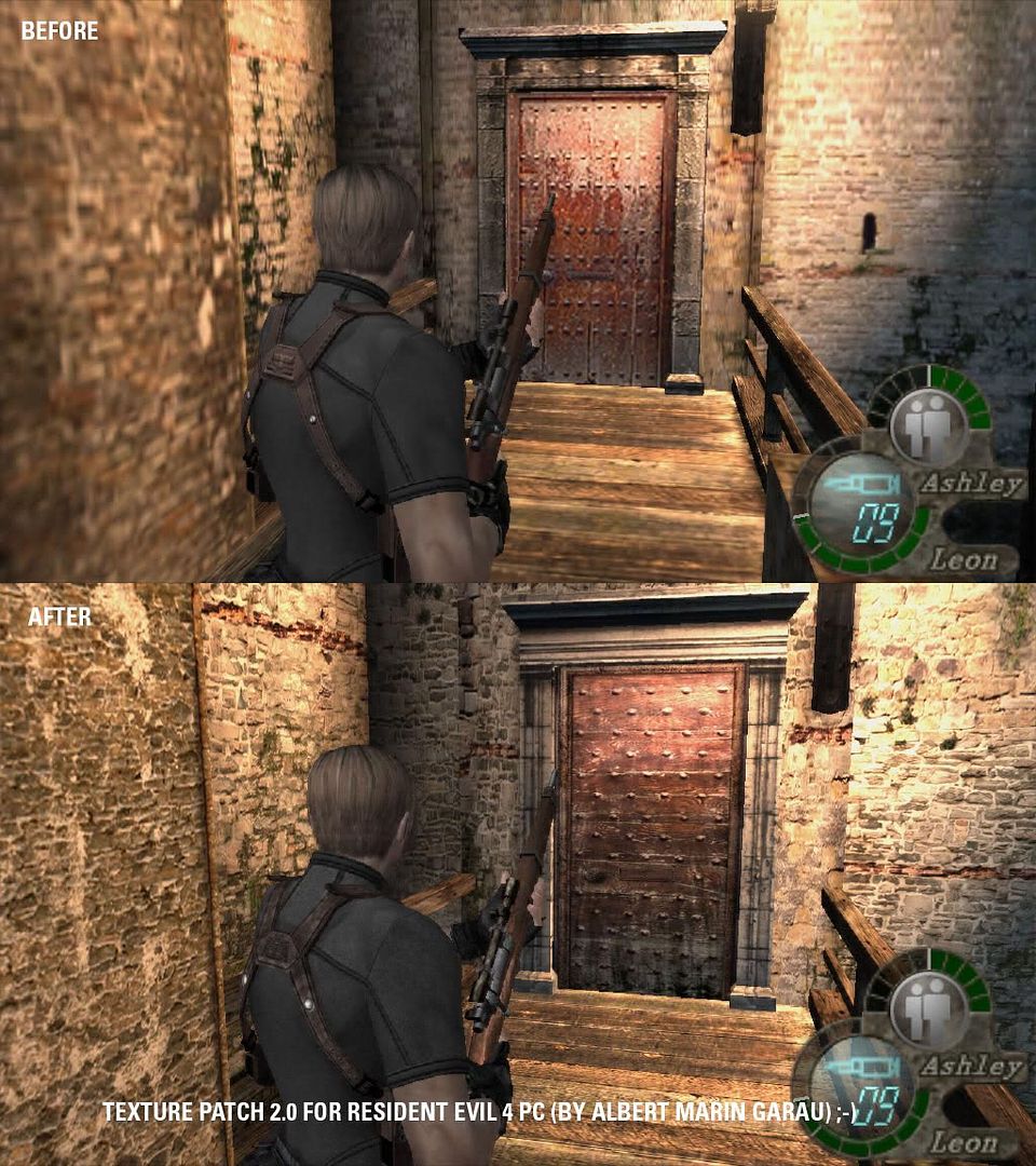 {Resident Evil 4 PC texture patch 2.0 by Albert Marin Garau}