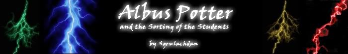 Albus Potter and the Sorting of the Students