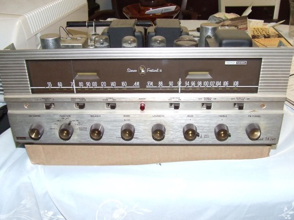 Restoration Advice Needed On A Hk Ta260 Tube Receiver Audiokarma Home Audio Stereo Discussion Forums