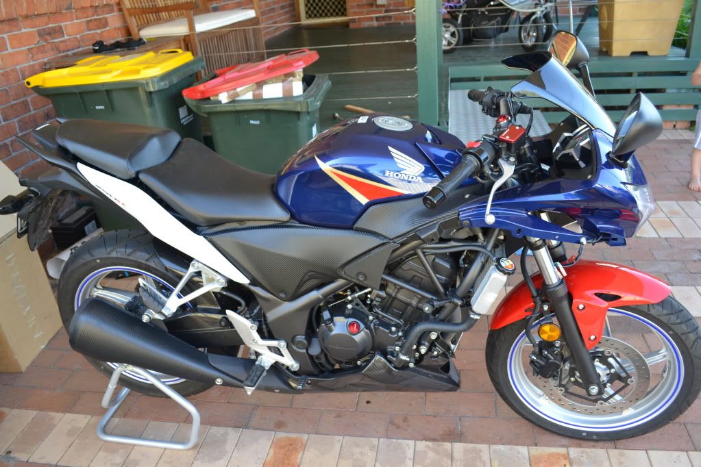 cbr250r without fairing