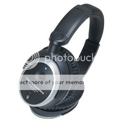 Audio Technica ATH ANC7B Active Noise Cancelling Headphones  