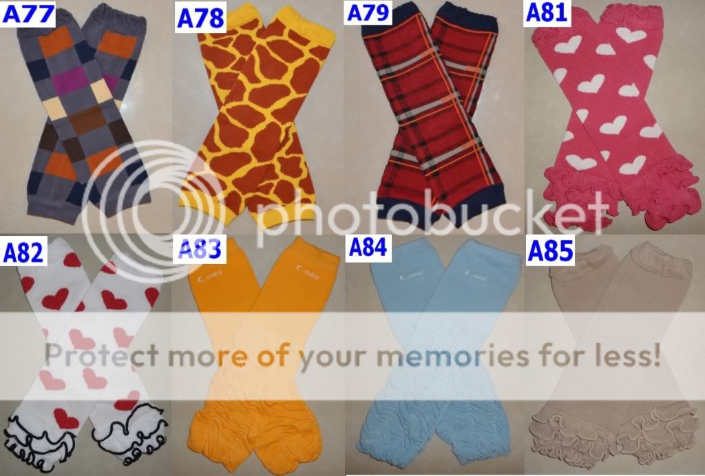 Please select Any 5 Pairs the sock style number when place an order 