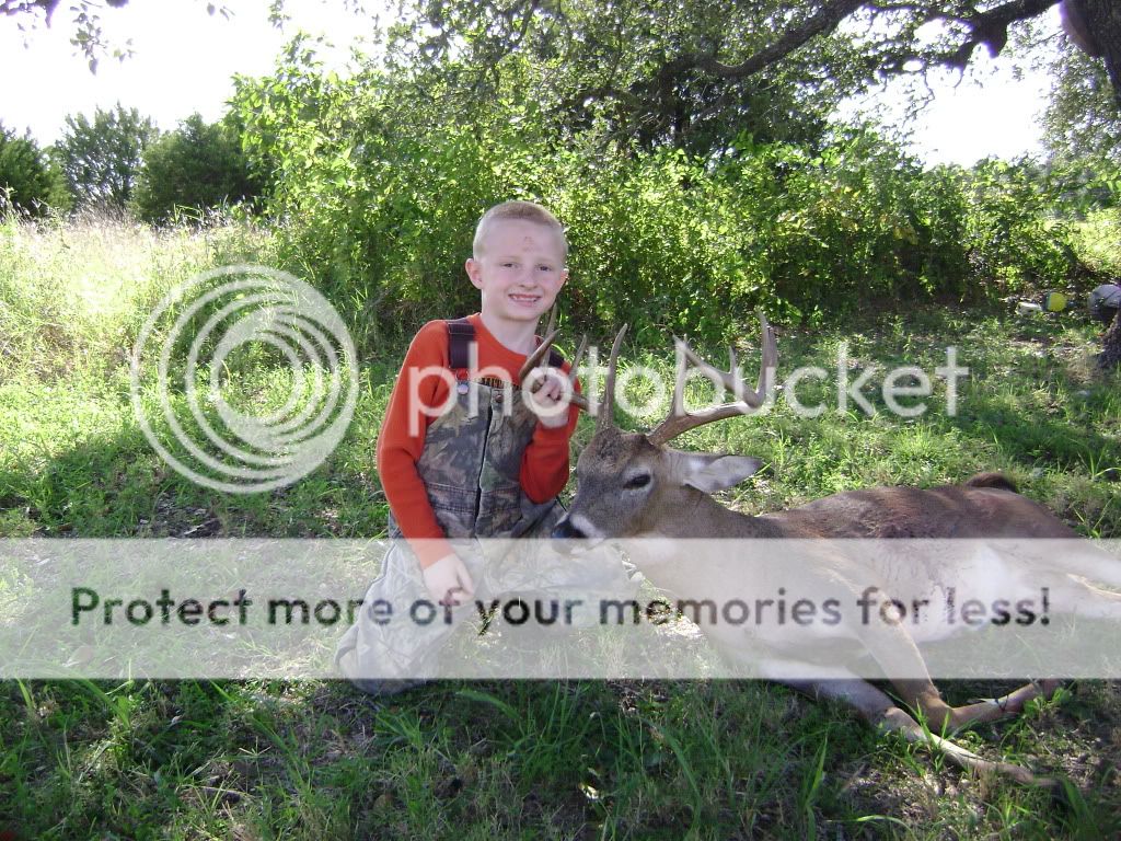 A boy and his first deer rifle. 24hourcampfire
