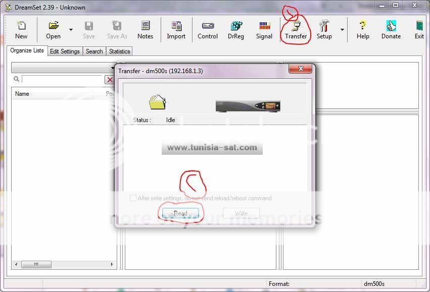 dreamset pour dreambox 500s dreamset pour dreambox 500s