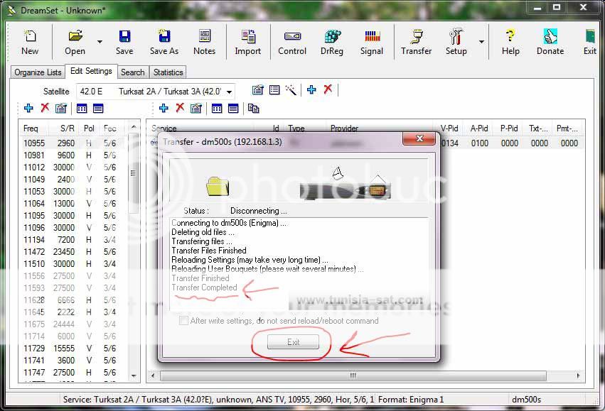 dreamset pour dreambox 500s dreamset pour dreambox 500s