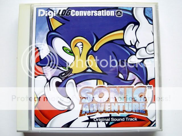 SONIC ADVENTURE Digi Log Conversation Soundtrack Game CD MJCA 00034 